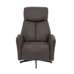 Label51 Fauteuils|Aarhus Elektrische Relaxfauteuil Antraciet suede
