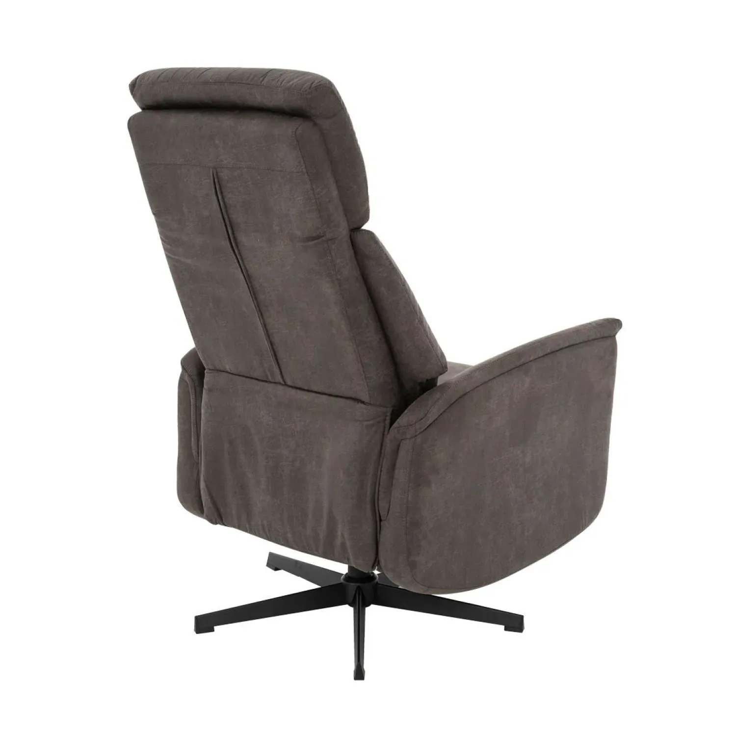 Label51 Fauteuils|Aarhus Elektrische Relaxfauteuil Antraciet suede
