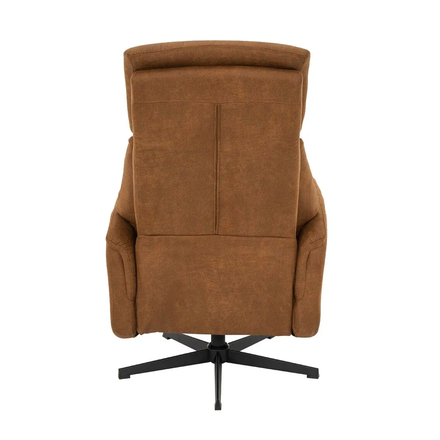 Label51 Fauteuils|Aarhus Elektrische Relaxfauteuil Cognac suede