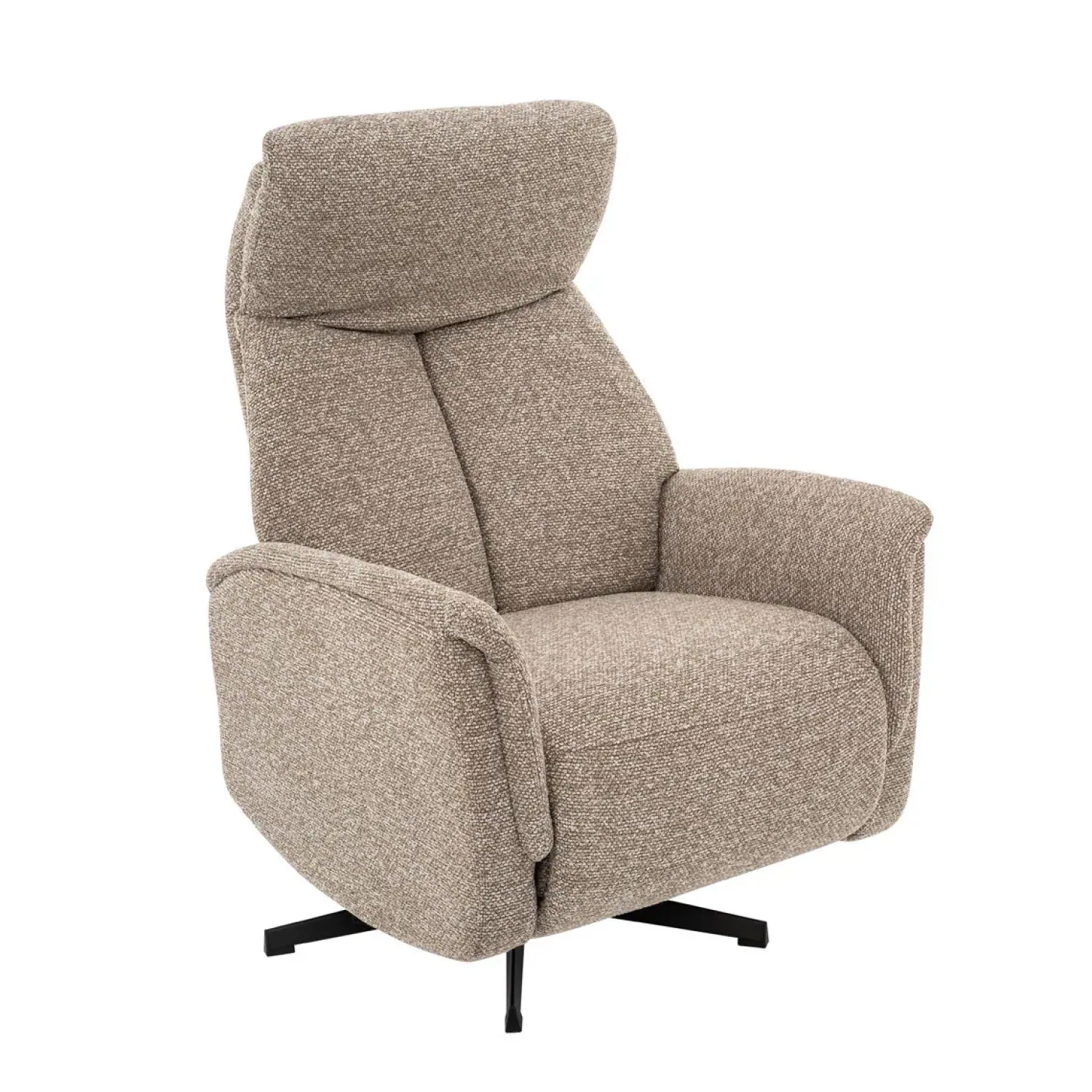 Label51 Fauteuils|Aarhus Elektrische Relaxfauteuil Mushroom boucle