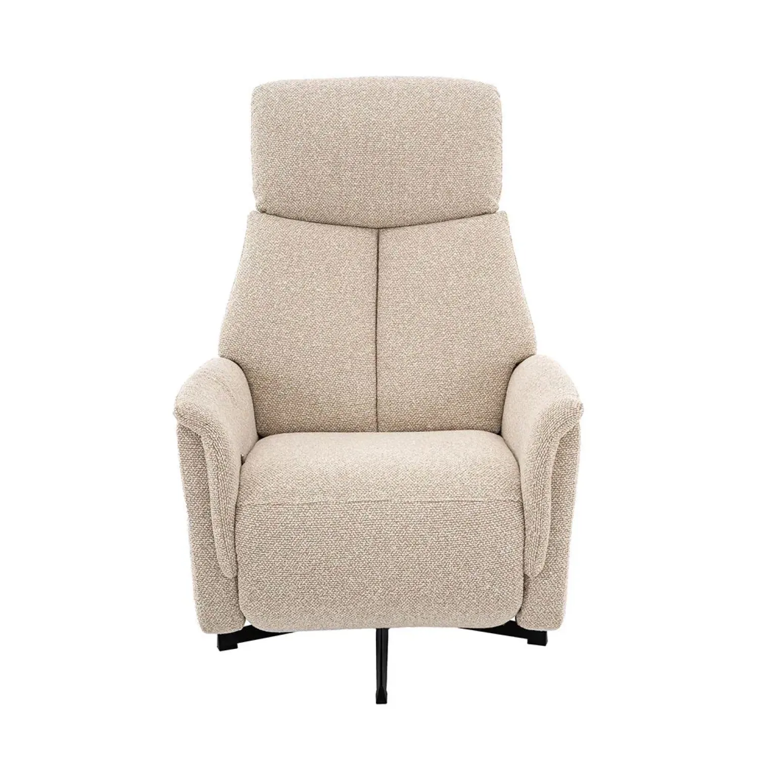 Label51 Fauteuils|Aarhus Elektrische Relaxfauteuil Naturel boucle