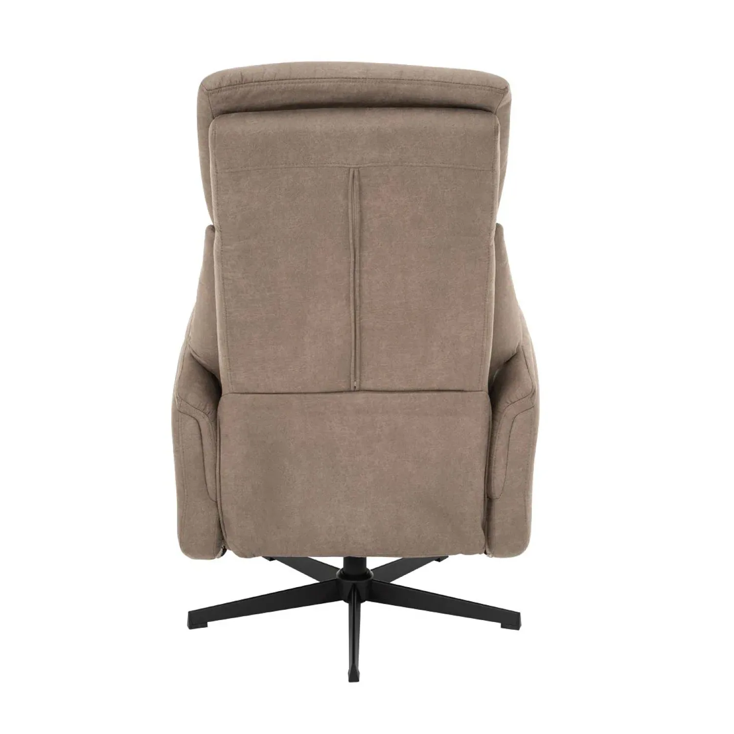 Label51 Fauteuils|Aarhus Elektrische Relaxfauteuil Taupe suede