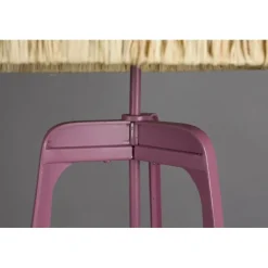 Dutchbone Vloerlampen|Afra 1-lichts Vloerlamp Plum
