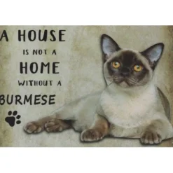 Cavetown Metalen Borden|A home Burmese - metalen bord
