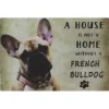 Cavetown Metalen Borden|A home French Bulldog Halsband - metalen bord