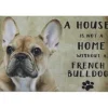 Cavetown Metalen Borden|A home French Bulldog - metalen bord