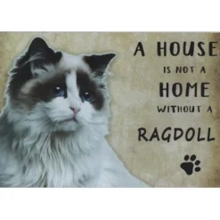 Cavetown Metalen Borden|A home Ragdoll - metalen bord