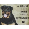 Cavetown Metalen Borden|A home Rottweiler - metalen bord