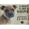 Cavetown Metalen Borden|A home Staffy - metalen bord