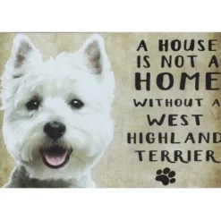 Cavetown Metalen Borden|A home West Highland Terriër - metalen bord