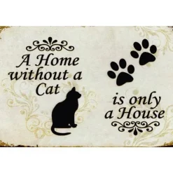 Cavetown Metalen Borden|A home without a cat - metalen bord