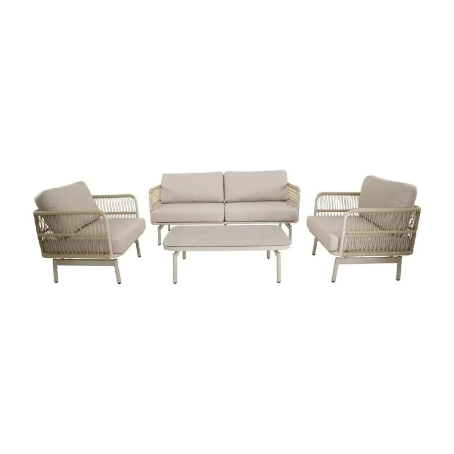 Lesli Living Loungeset|Akiro Loungeset beige