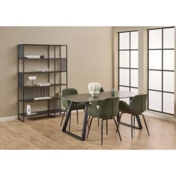Nordhavn Eettafels|Alanya Eettafel Zwart Keramiek 180cm
