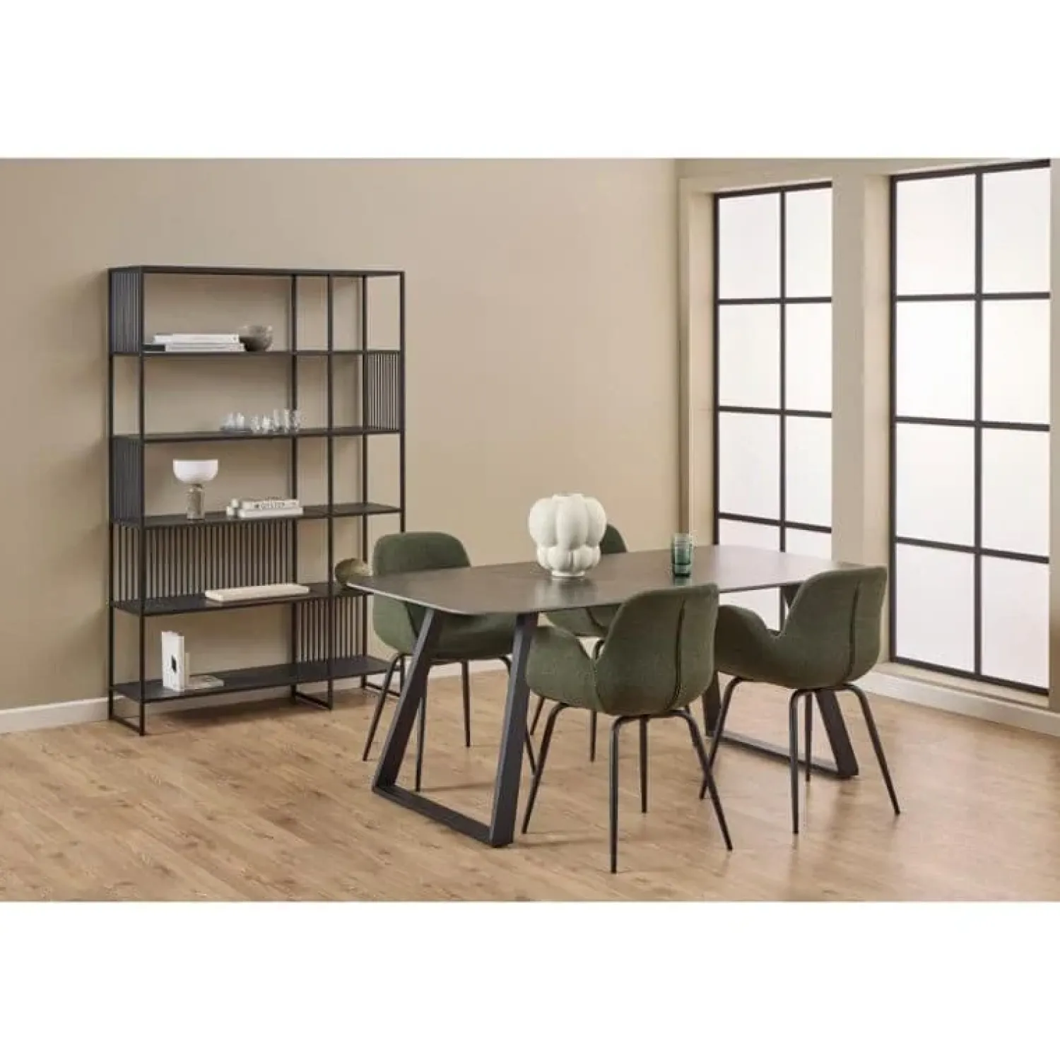 Nordhavn Eettafels|Alanya Eettafel Zwart Keramiek 180cm