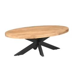 Furndea Salontafels|Alaska Salontafel Ovaal Mangohout 130cm