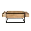 Furndea Salontafels|Alaska Salontafel Vierkant Mangohout 80cm