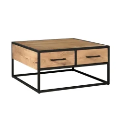 Furndea Salontafels|Alaska Salontafel Vierkant Mangohout 80cm