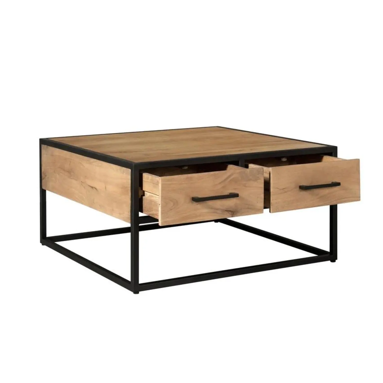 Furndea Salontafels|Alaska Salontafel Vierkant Mangohout 80cm