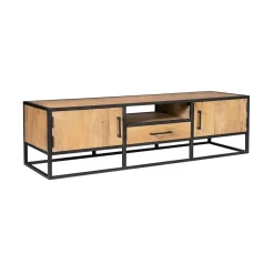 Furndea Industriele Kasten|Tv Meubels|Alaska Tv meubel Mangohout 180cm