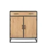 Furndea Wandkasten|Industriele Kasten|Alaska Wandkast Mangohout 100cm