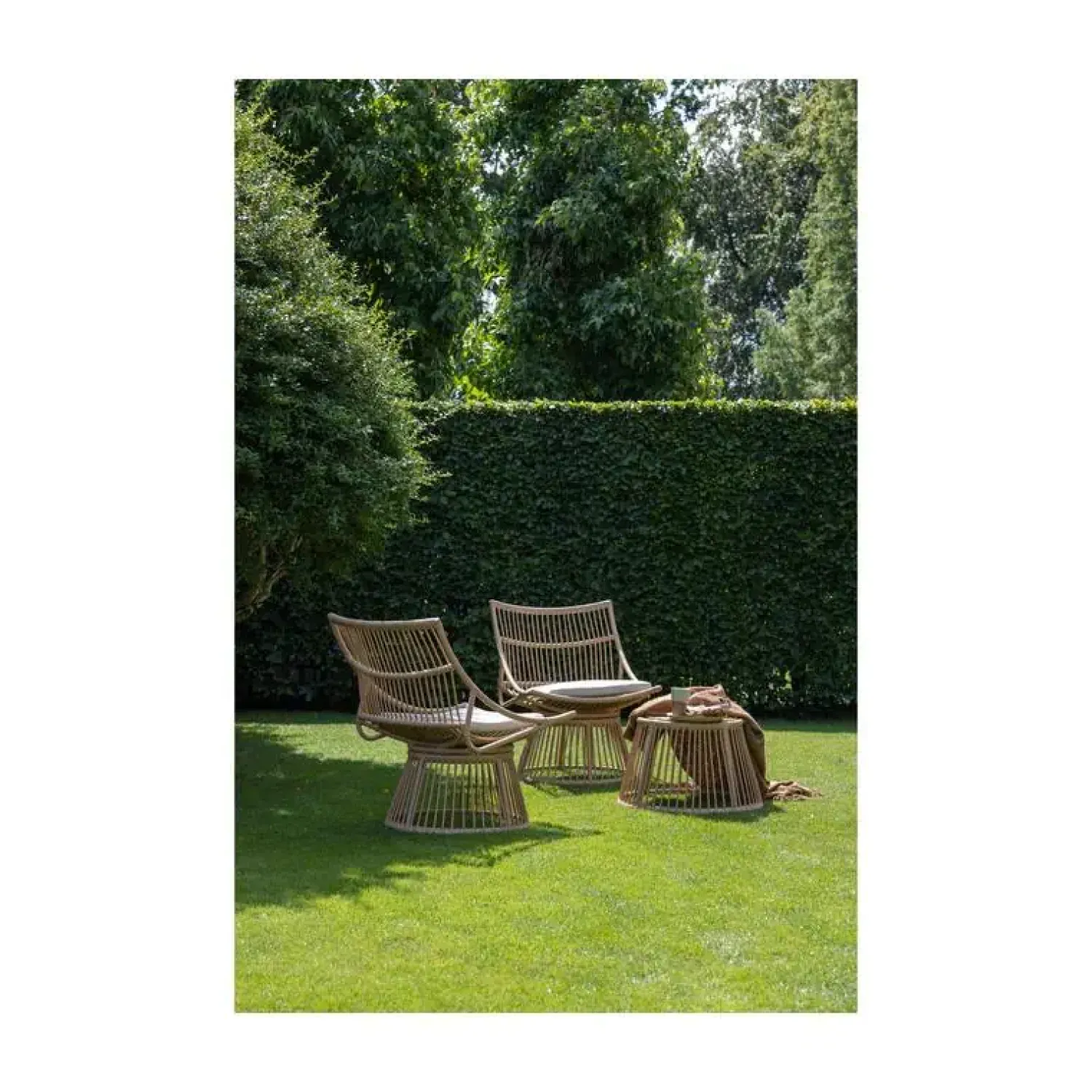 WOOOD Tuinstoelen|Alatna Tuinstoel wicker naturel