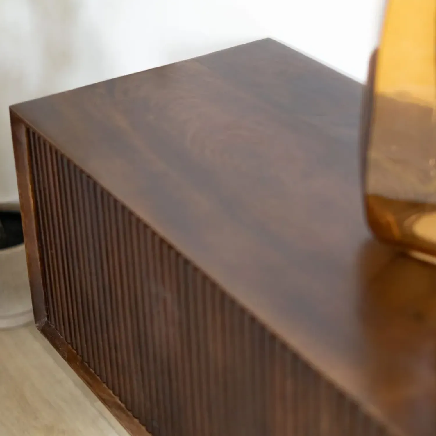 Vane Living Industriele Kasten|Tv Meubels|Albin Zwevend Tv meubel walnoot 200cm