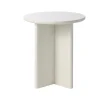 LykkeHome Bijzettafels|Alejandro Bijzettafel rond 50 cm greige