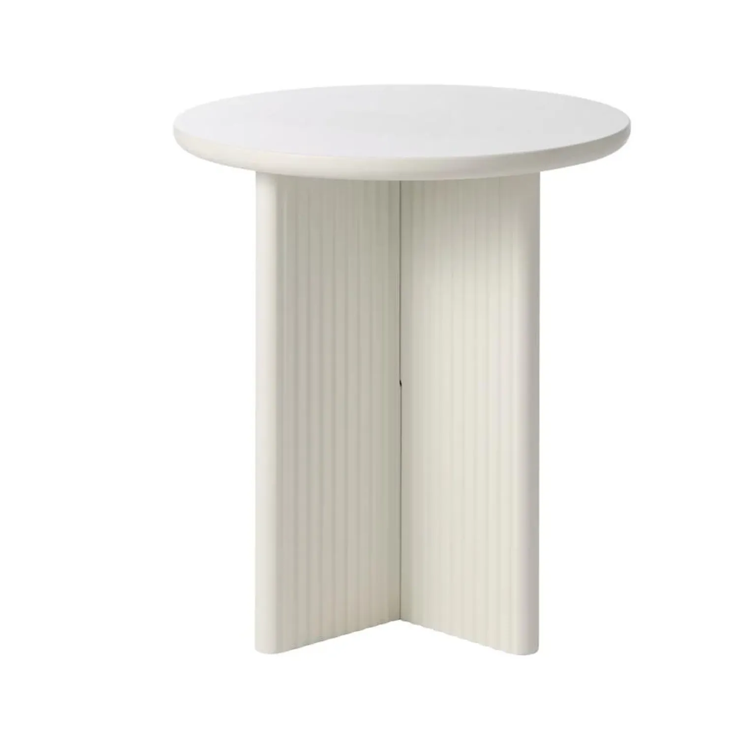 LykkeHome Bijzettafels|Alejandro Bijzettafel rond 50 cm greige