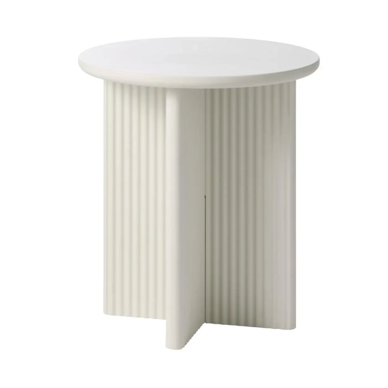LykkeHome Bijzettafels|Alejandro Bijzettafel rond 50 cm greige
