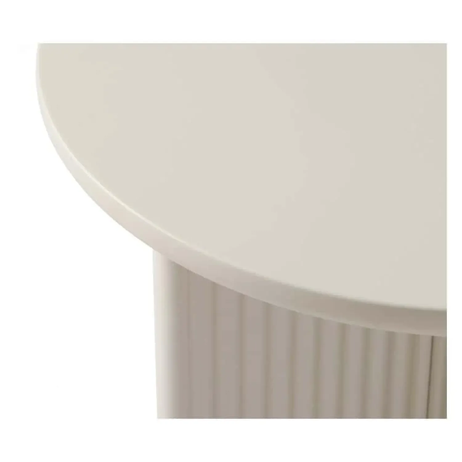 LykkeHome Bijzettafels|Alejandro Bijzettafel rond 50 cm greige