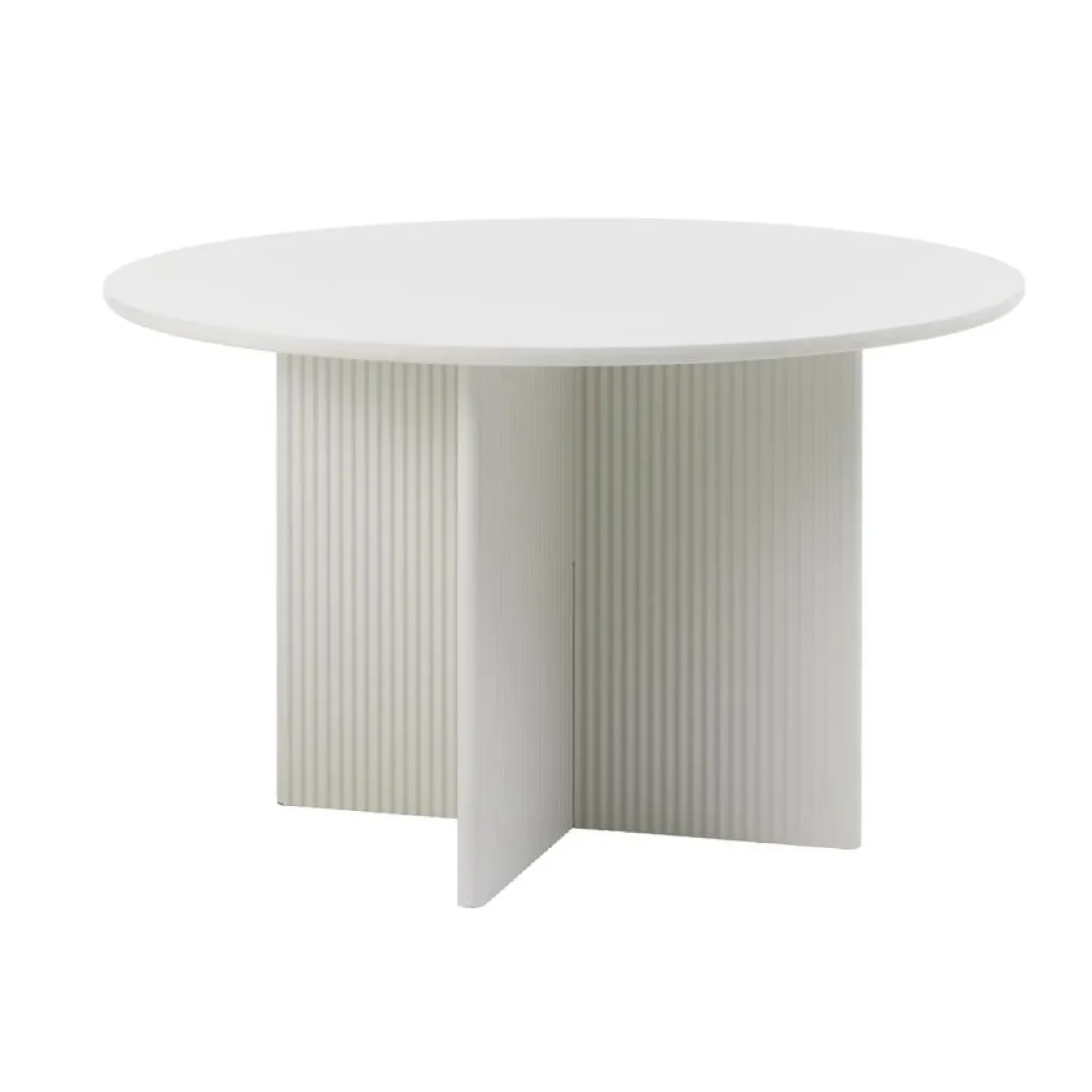 LykkeHome Eettafels|Alejandro Eettafel rond 110 cm greige