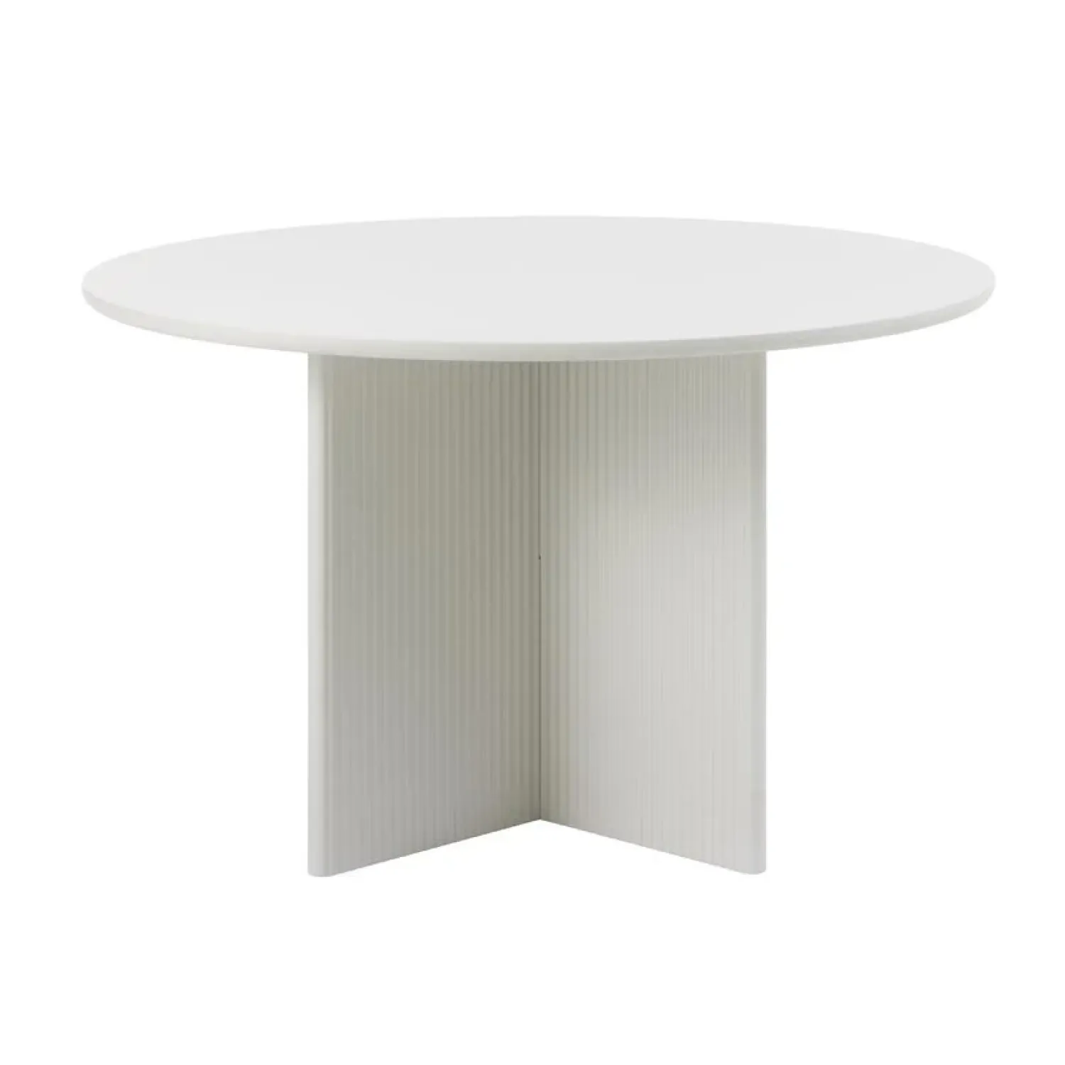 LykkeHome Eettafels|Alejandro Eettafel rond 110 cm greige