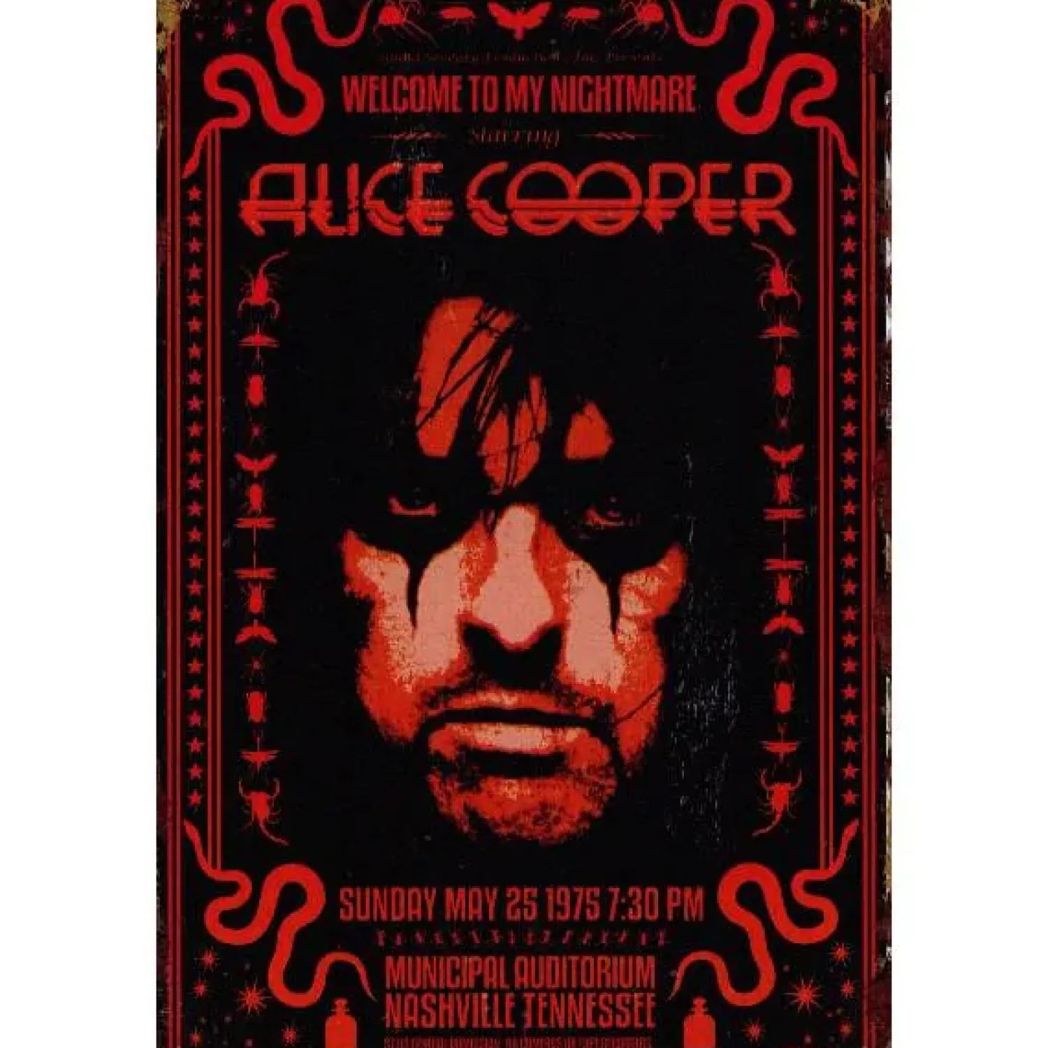 Cavetown Metalen Borden|Alice Cooper - metalen bord