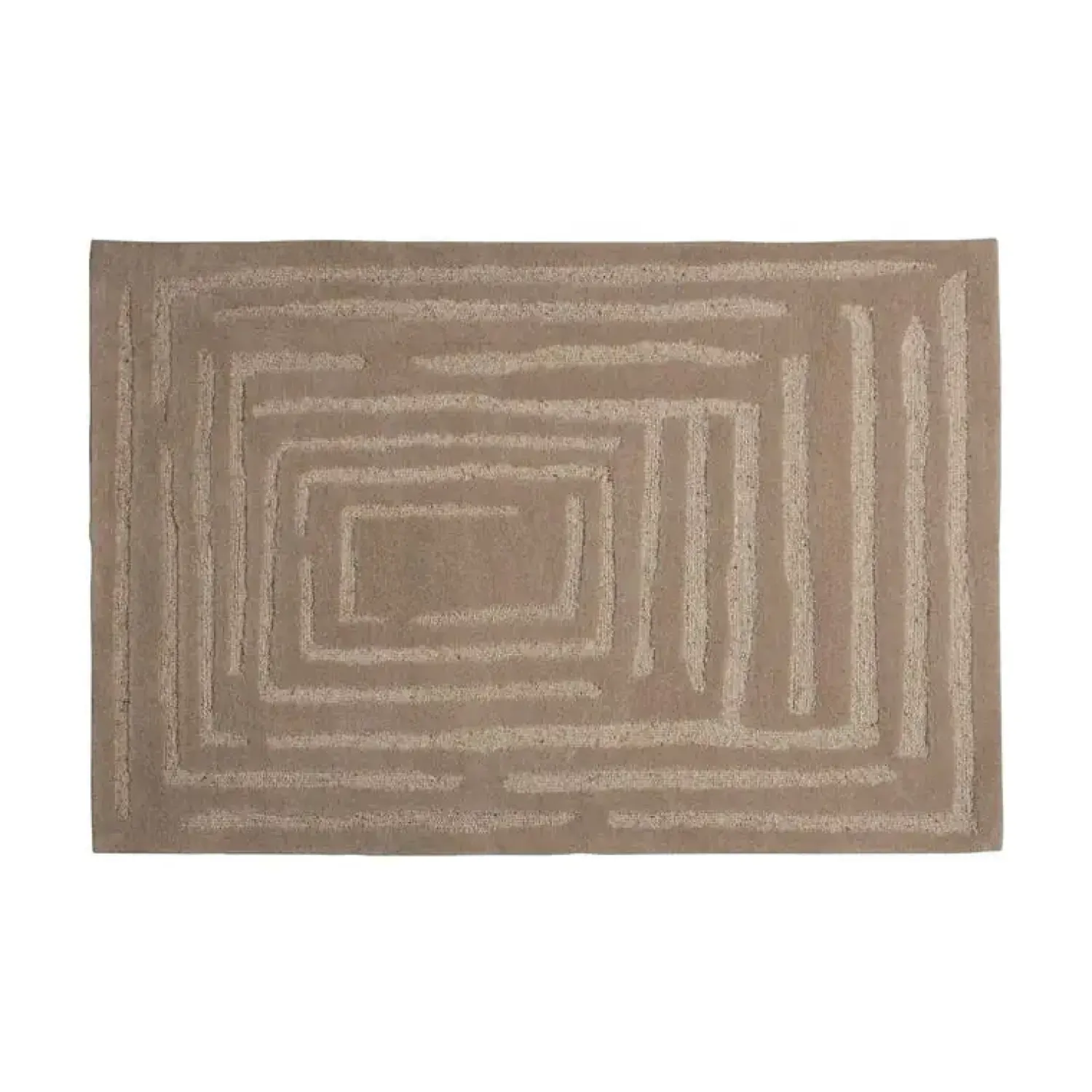 WOOOD Vloerkleden|Alicia vloerkleed wol zand 170x240cm