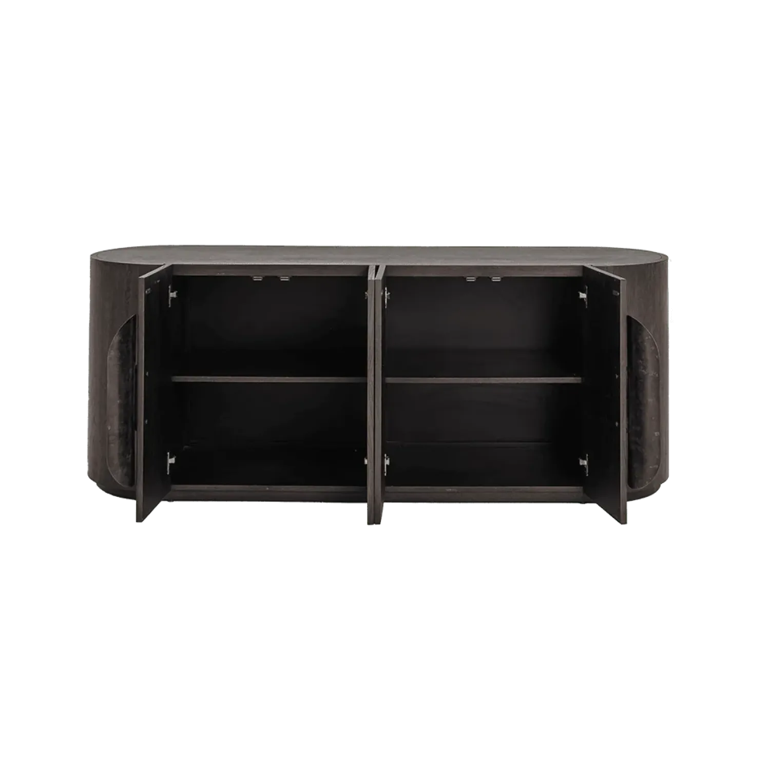 Tower living Dressoirs|Industriele Kasten|Allure Dressoir donkerbruin 180 cm