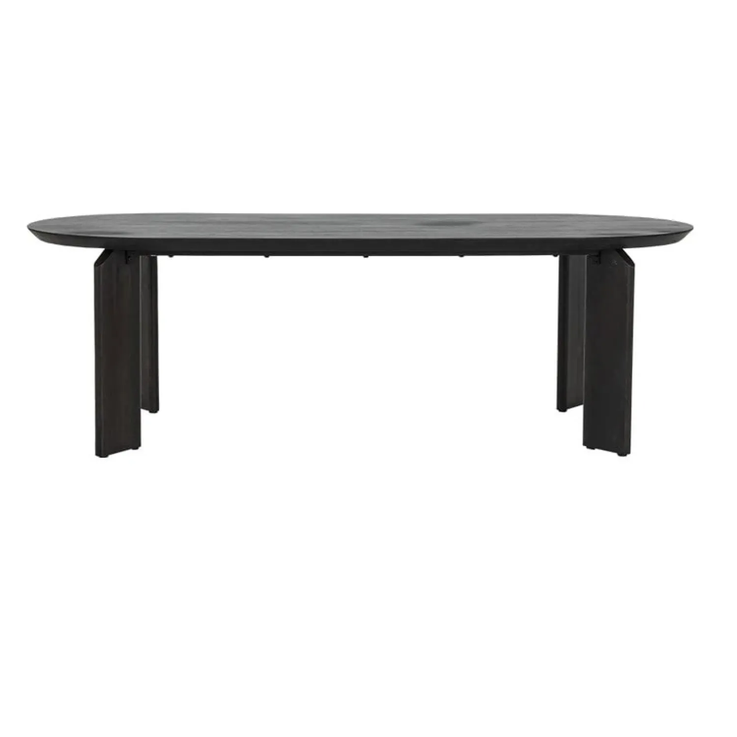 Tower living Eettafels|Allure Eettafel ovaal donkerbruin 220cm