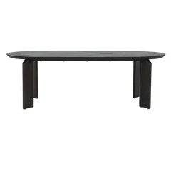 Tower living Eettafels|Allure Eettafel ovaal donkerbruin 240cm