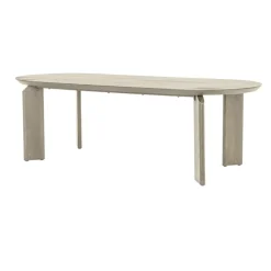 Tower living Eettafels|Allure Eettafel ovaal white wash 240cm