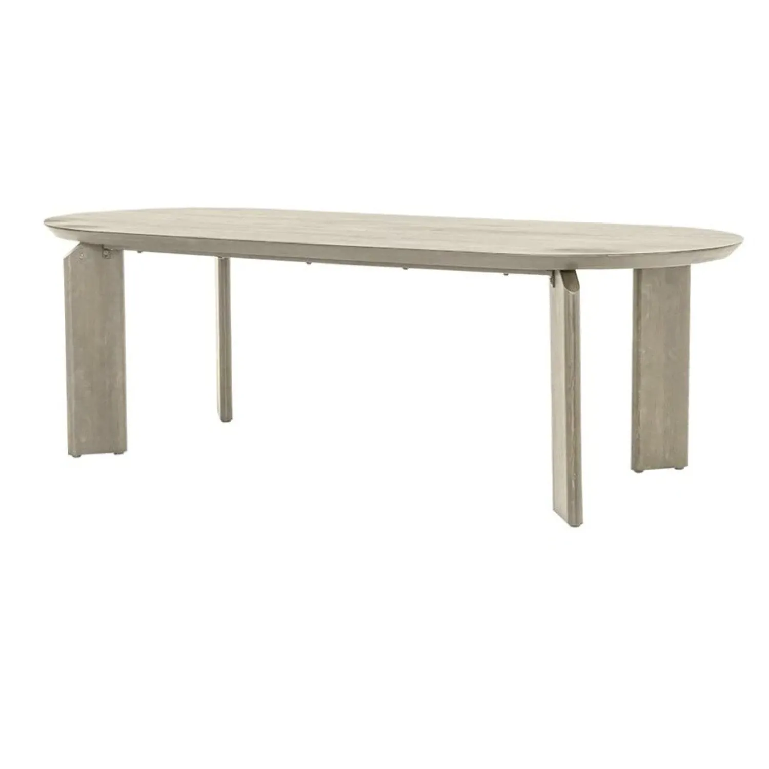 Tower living Eettafels|Allure Eettafel ovaal white wash 240cm