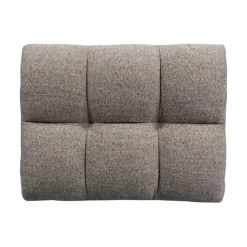 WOOOD Hockers|Allure Hocker geweven stof bruin melange