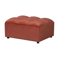 WOOOD Hockers|Allure Hocker velvet koper