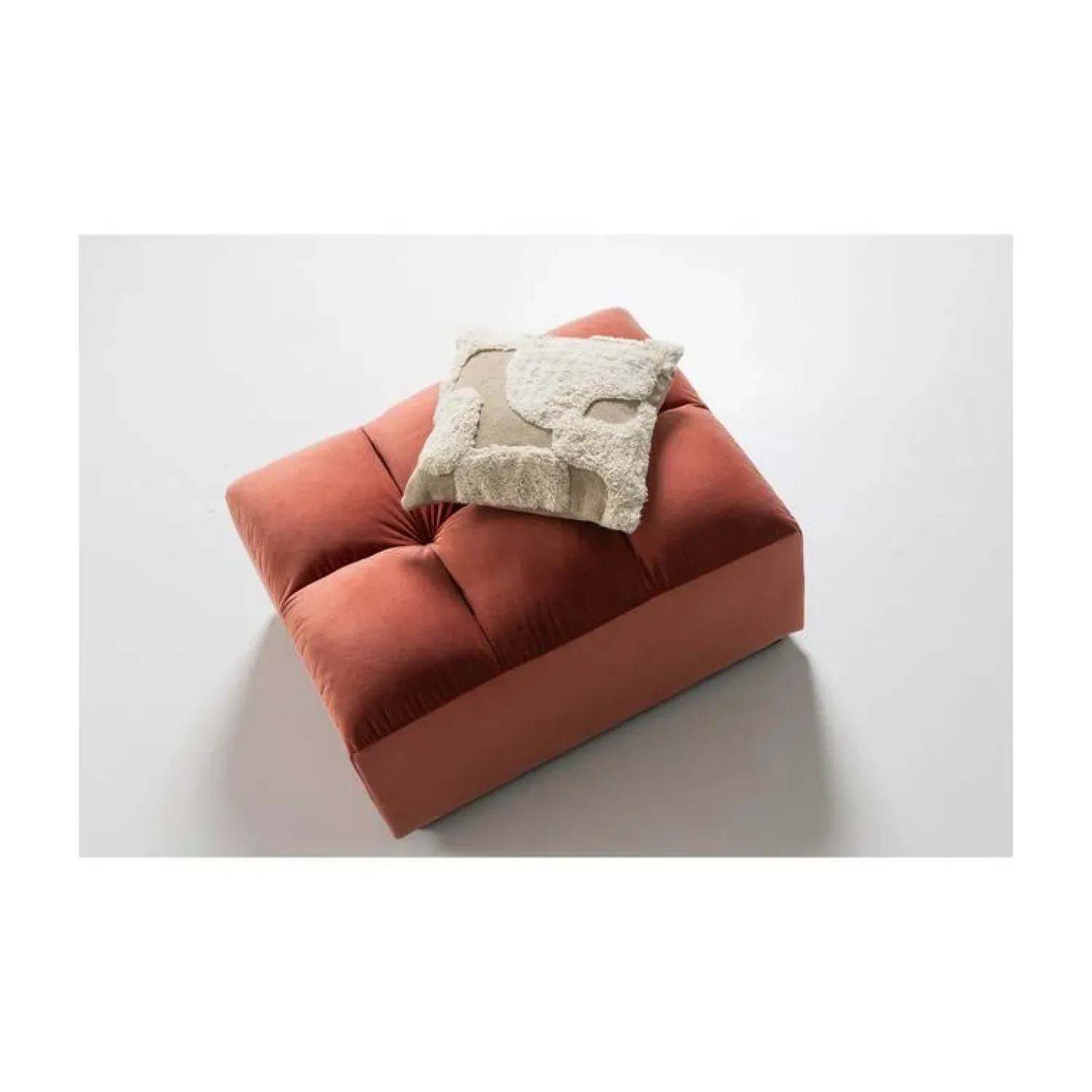 WOOOD Hockers|Allure Hocker velvet koper