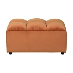 WOOOD Hockers|Allure Hocker velvet terracotta