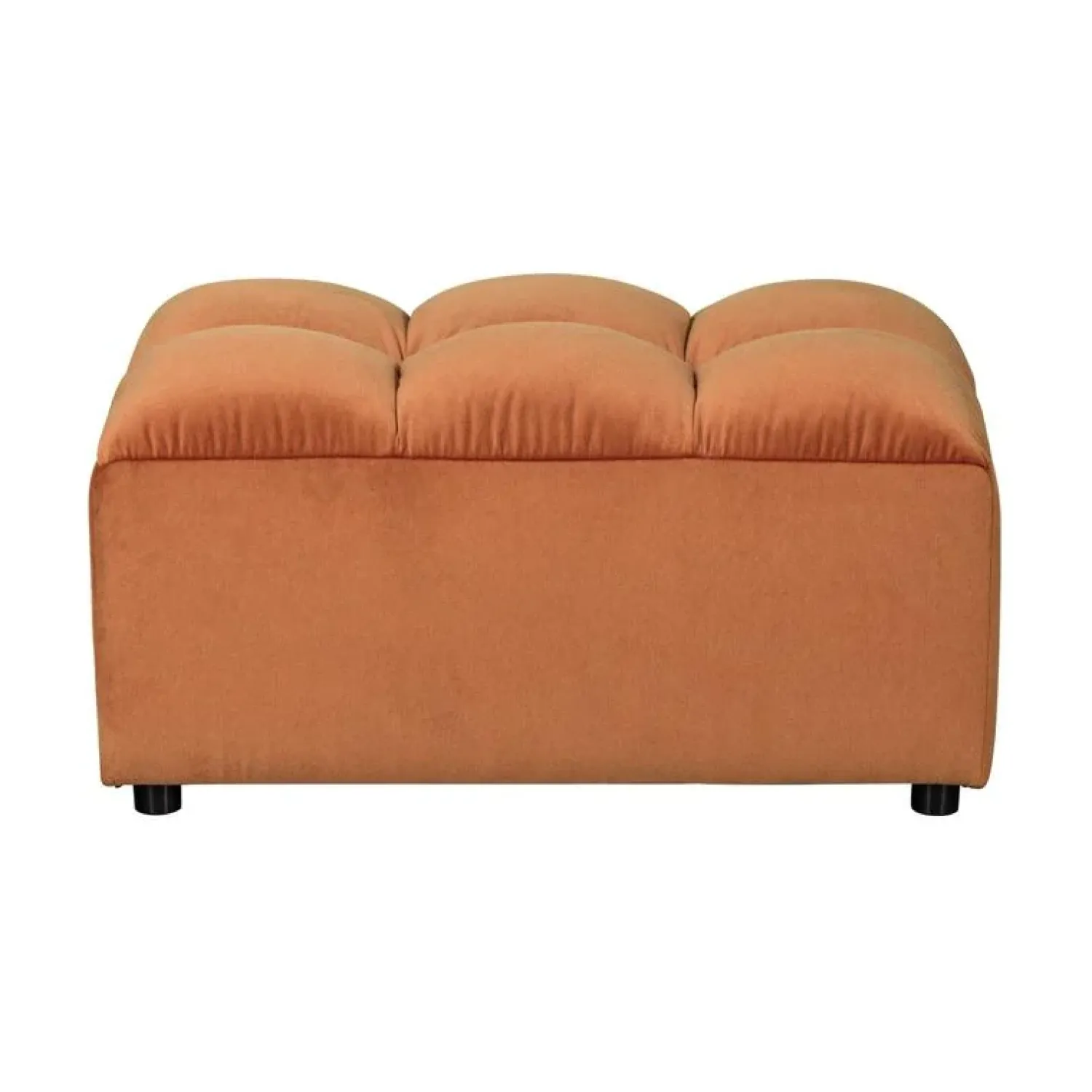 WOOOD Hockers|Allure Hocker velvet terracotta