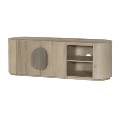 Tower living Industriele Kasten|Tv Meubels|Allure Tv meubel white wash 150 cm