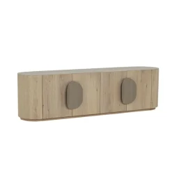 Tower living Industriele Kasten|Tv Meubels|Allure Tv meubel white wash 180 cm