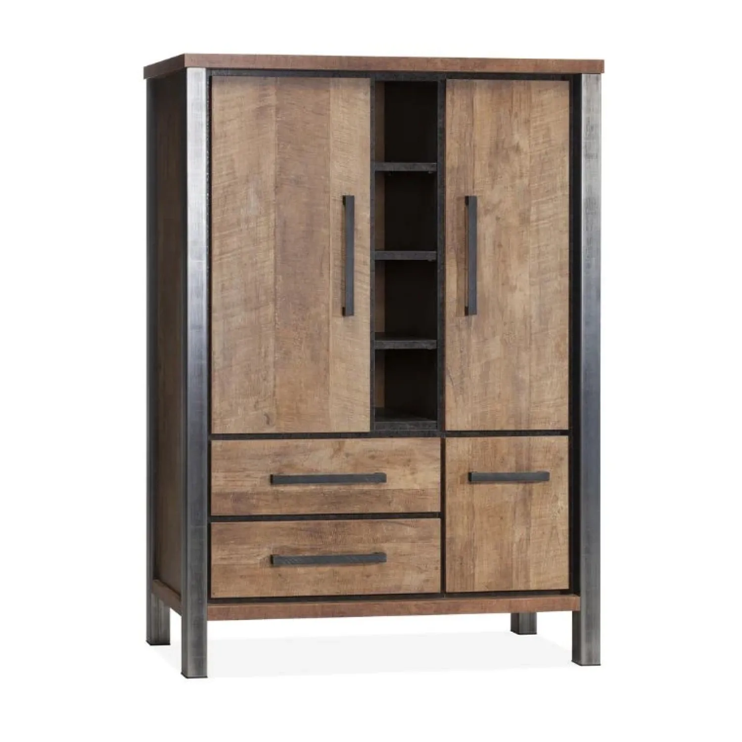 Maison Madera Wandkasten|Industriele Kasten|Amaya Barkast 120cm