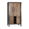 Maison Madera Wandkasten|Industriele Kasten|Amaya Wandkast 100cm
