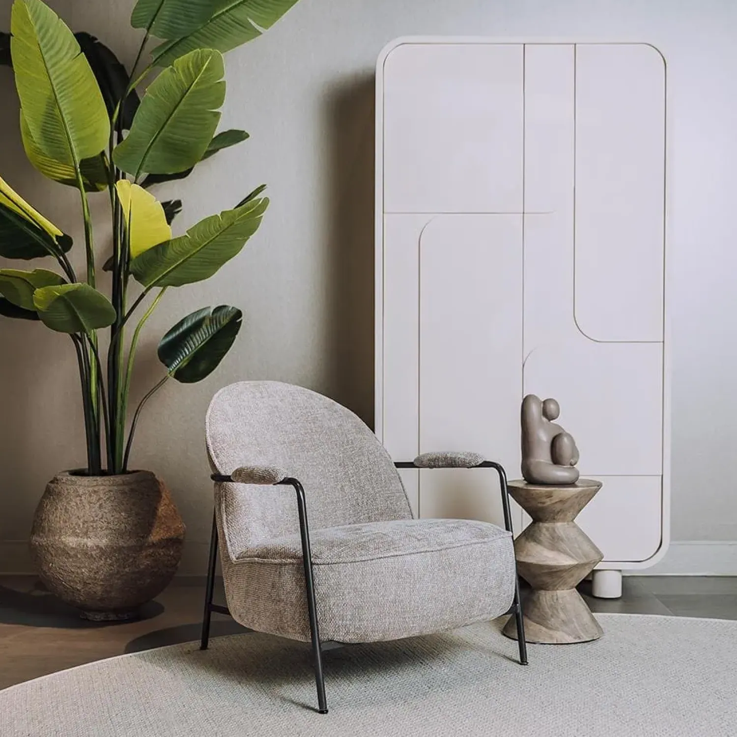 Tower living Fauteuils|Amelia Fauteuil beige