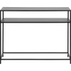 Nordhavn Sidetables|Amora Sidetable Zwart Metaal 100cm